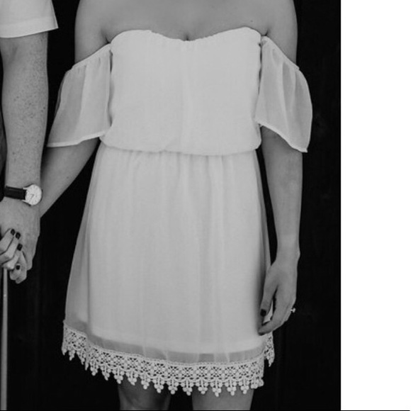 Ivory/white socialite dress from Nordstrom - Picture 5 of 5